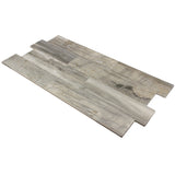 Elida Ceramica Ledgewood Stone 12-in x 24-in Glazed Porcelain Linear Wood Look Wall Tile