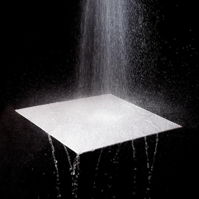 Genesis 2-ft x 2-ft Drifts White PVC Drop Ceiling Tile (1-Pack, 4-sq ft / Case)