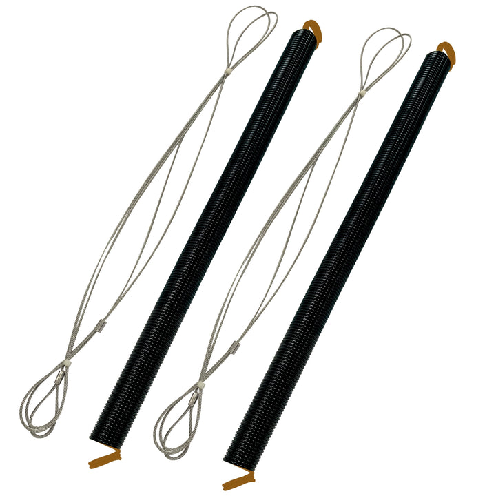 Blue Hawk 160-lb 2-Pack Black Steel Garage Door Extension Spring and Safety Cable