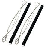Blue Hawk 110-lb 2-Pack Black Steel Garage Door Extension Spring and Safety Cable