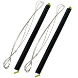 Blue Hawk 120-lb 2-Pack Black Steel Garage Door Extension Springs with Safety Cables
