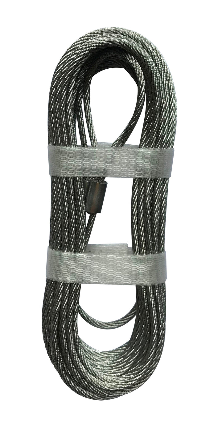 Blue Hawk 2-Pack Zinc Plated Steel Garage Door Spring Cable, 160 in