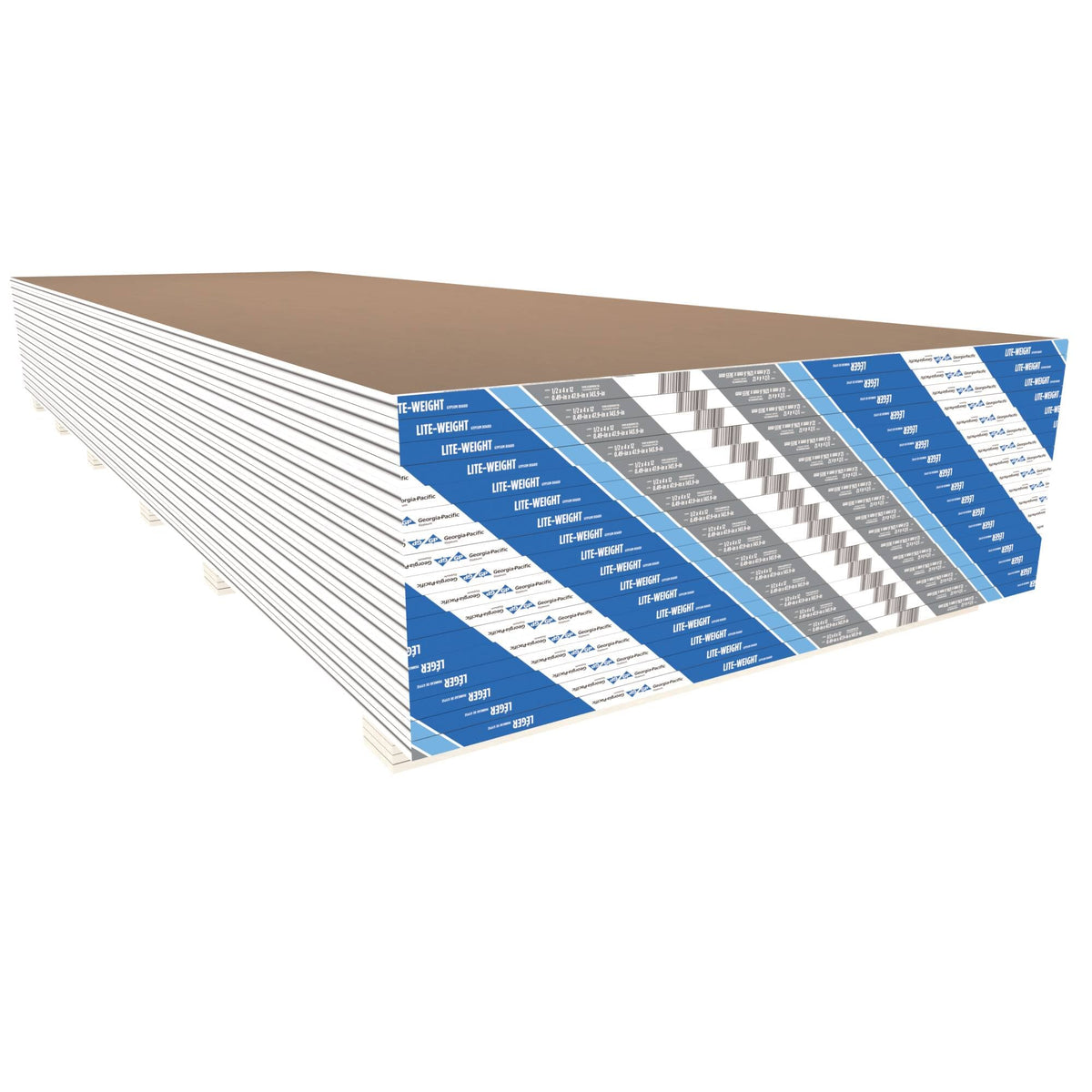 ToughRock 1/2-in x 4-ft x 12-ft Regular Drywall Panel
