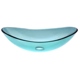 Major Series Deco-Glass Vessel Sink in Lustrous Green - Super Arbor
