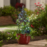 Portfolio 23-ft 50-Light Shade Solar Bulbs LED String Lights