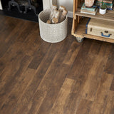 QuickStep Studio Frontier Oak Embossed Wood Plank Laminate Flooring Sample