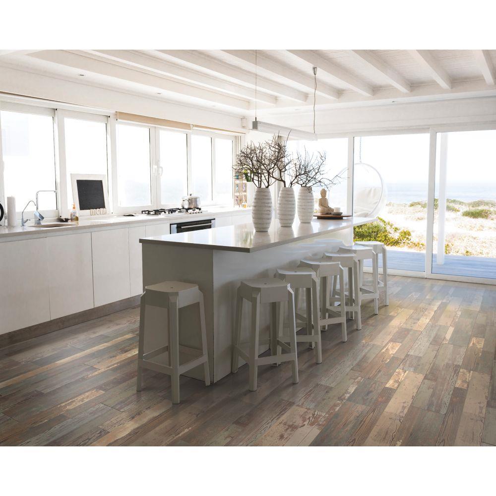 QuickStep Studio + Spill Repel Preserve Pine 7.48-in W x 3.93-ft L Embossed Wood Plank Laminate Flooring