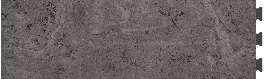 Perfection Floor Tile Sample – Travertine Collection Amtico/Satin Interlocking Vinyl Tile, 3 in x 10 in, 15-mil Wear Layer