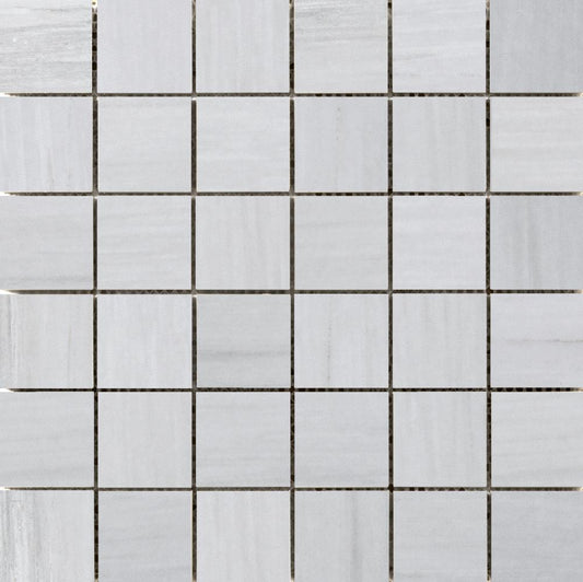 Emser Latitude 11-Pack Gray Porcelain Border Tile (12-in x 12-in)