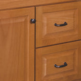 Project Source 48-in Golden Bathroom Vanity Base Cabinet without Top