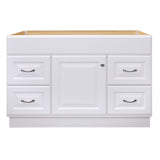 Project Source 48-in White Bathroom Vanity Cabinet