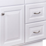 Project Source 60-in White Bathroom Vanity Cabinet (Base Only)