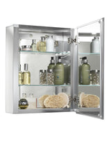 Jacuzzi 16-in x 20-in Rectangle Surface/Recessed Mirrored Medicine Cabinet
