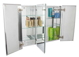 Jacuzzi 30-in x 26-in Rectangle Surface/Recessed Mirrored Medicine Cabinet