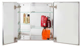 Jacuzzi 24-in x 26-in Rectangle Surface/Recessed Mirrored Medicine Cabinet