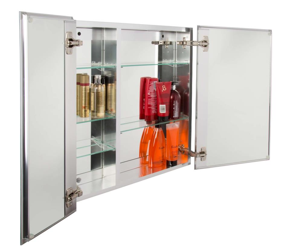 Jacuzzi 24-in x 26-in Rectangle Surface/Recessed Mirrored Medicine Cabinet