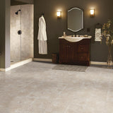 Armstrong Overlook II Sandstone 12 in. x 12 in. Residential Peel and Stick Vinyl Tile Flooring (45 sq. ft. / case)