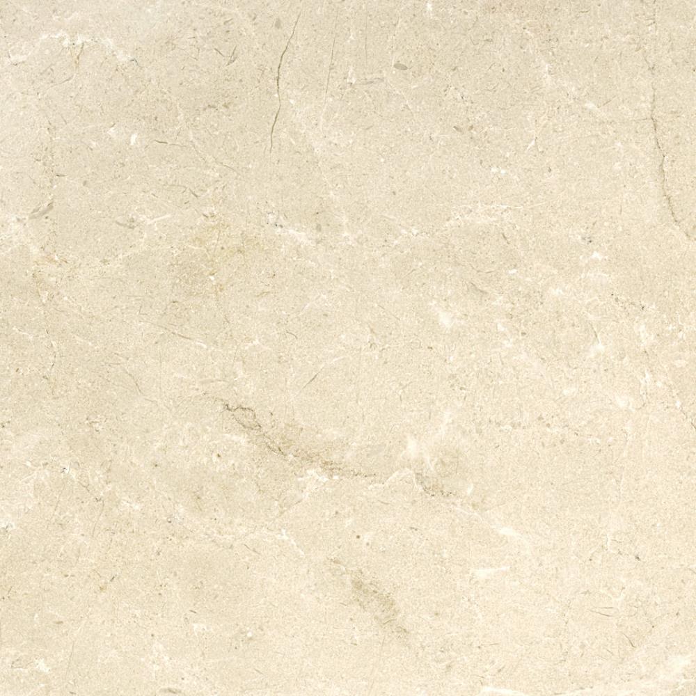 Emser MARBLE Crema Marfil Plus 24-in x 24-in Polished Natural Stone Marble Stone Look Tile