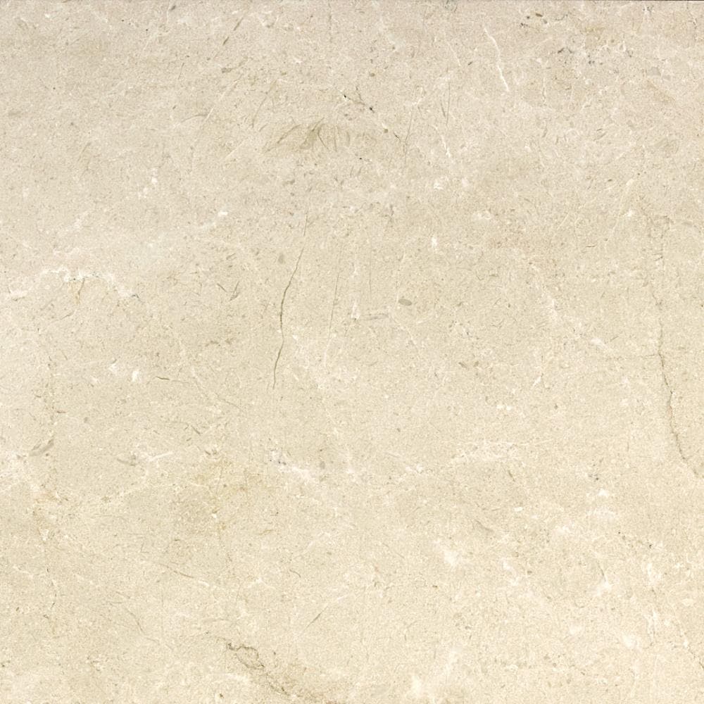 Emser MARBLE Crema Marfil Plus 24-in x 24-in Polished Natural Stone Marble Stone Look Tile
