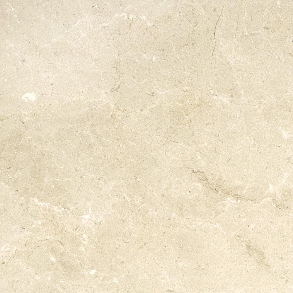 Emser MARBLE Crema Marfil Plus 24-in x 24-in Polished Natural Stone Marble Stone Look Tile