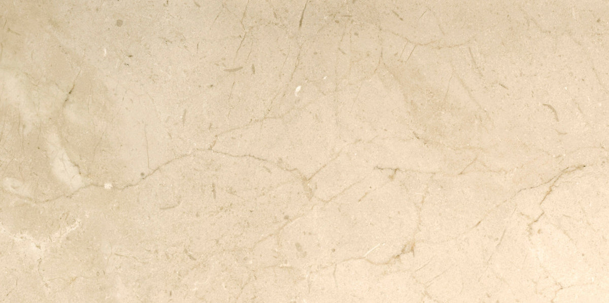 Emser Marble Crema Marfil Plus 12-in x 24-in Polished Natural Stone Floor and Wall Tile
