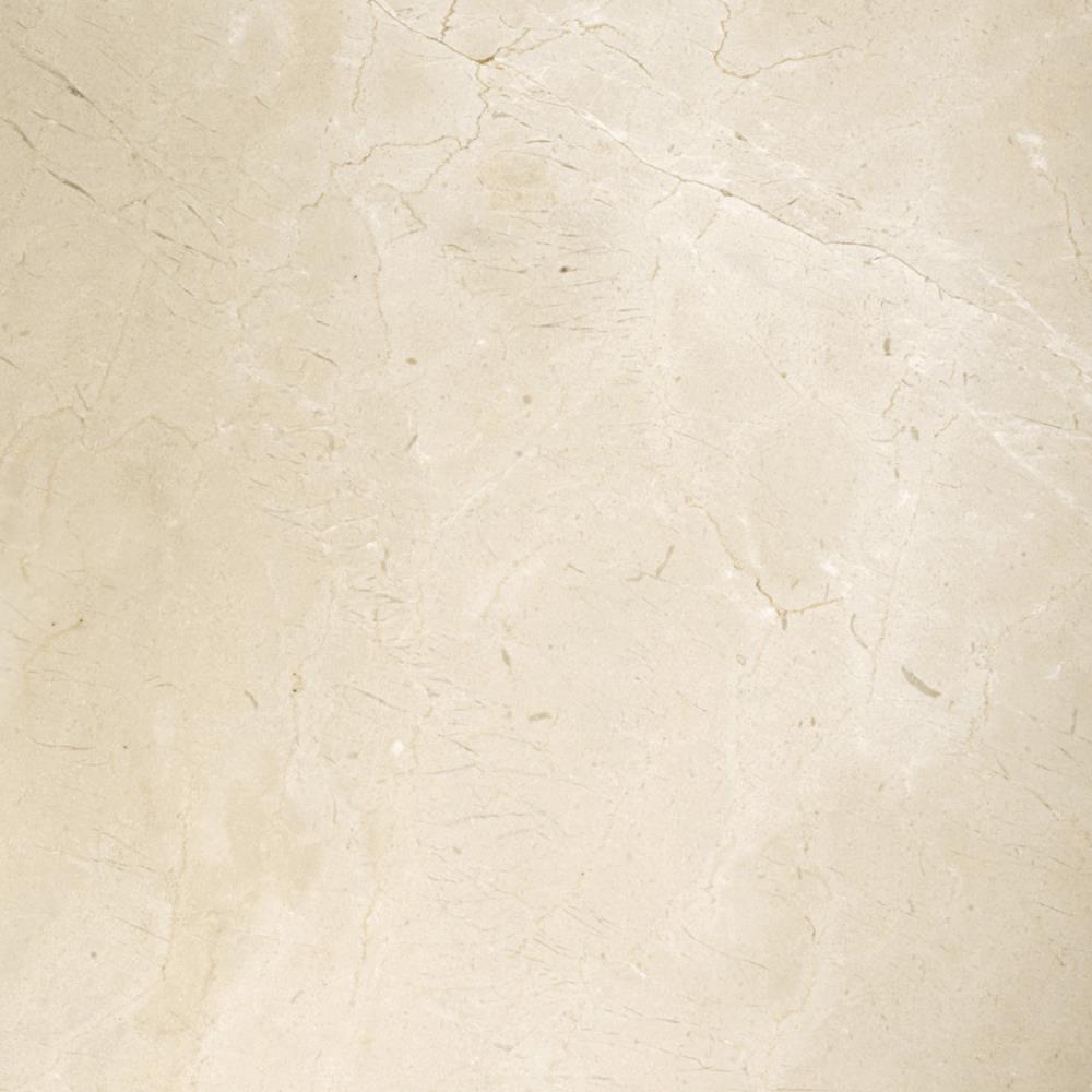 Emser MARBLE Crema Marfil Classico 24-in x 24-in Polished Natural Stone Marble Floor and Wall Tile