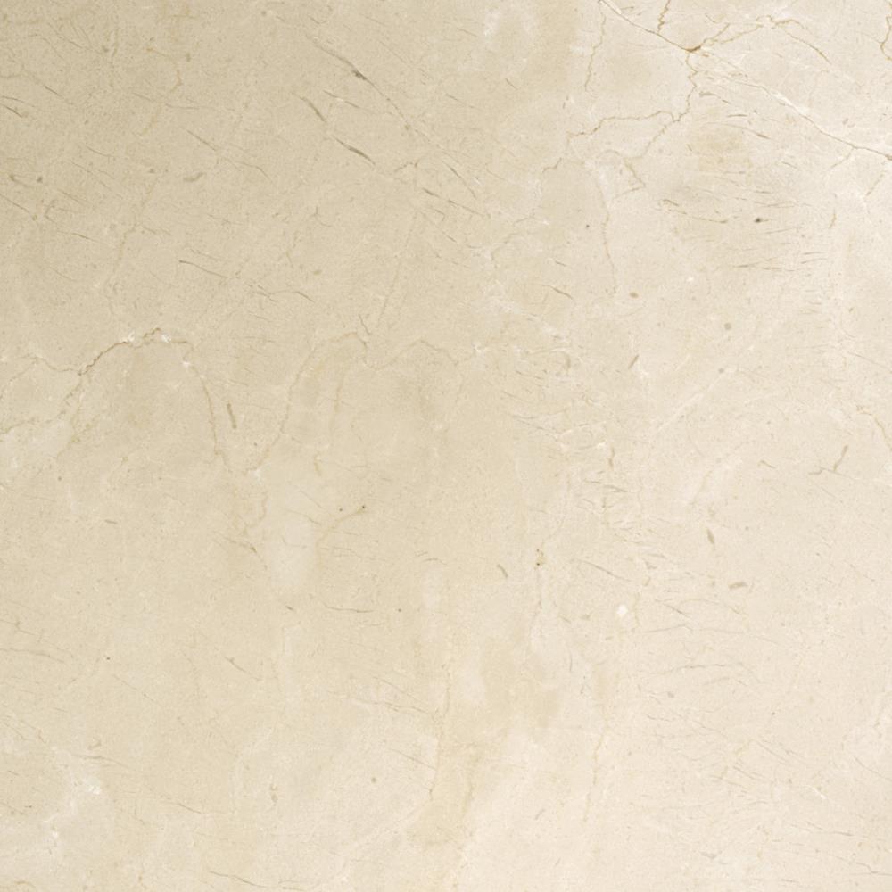 Emser MARBLE Crema Marfil Classico 24-in x 24-in Polished Natural Stone Marble Floor and Wall Tile