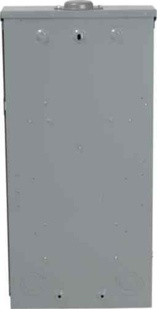 Square D Homeline 150-Amp 8-space load center - angle view