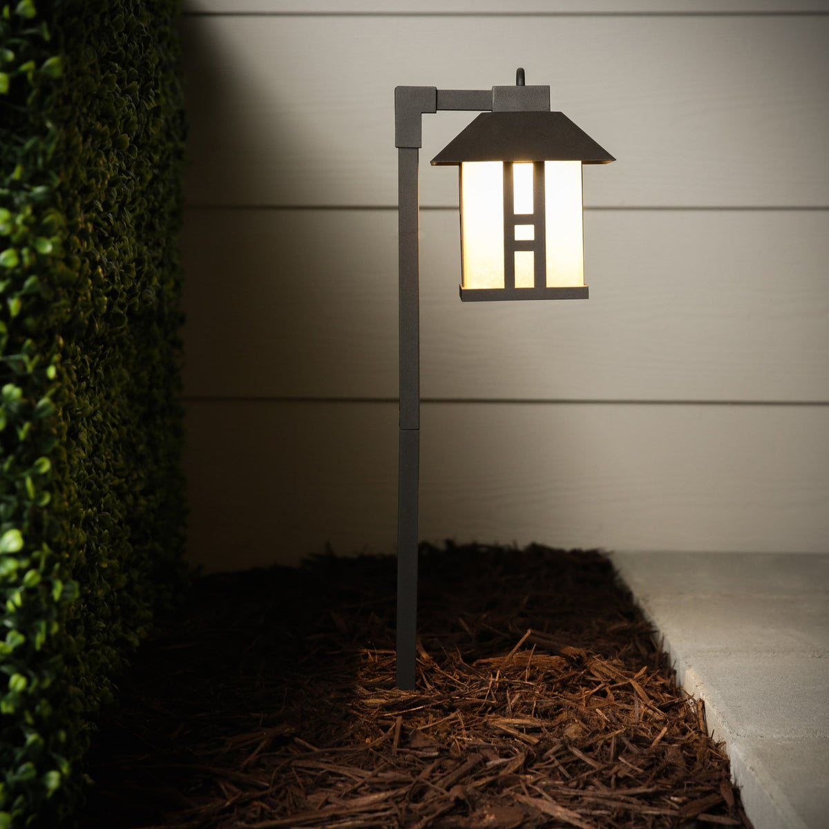Portfolio 8-Watt Specialty Textured Bronze Low Voltage LED Path Light, 90 Lumens, 3000K