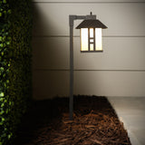 Portfolio 8-Watt Specialty Textured Bronze Low Voltage LED Path Light, 90 Lumens, 3000K