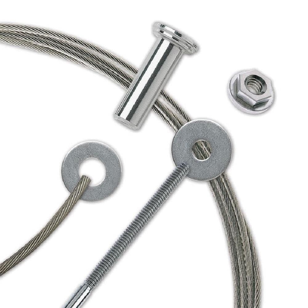 Feeney 50-ft Stainless Steel Cable Hardware Kit