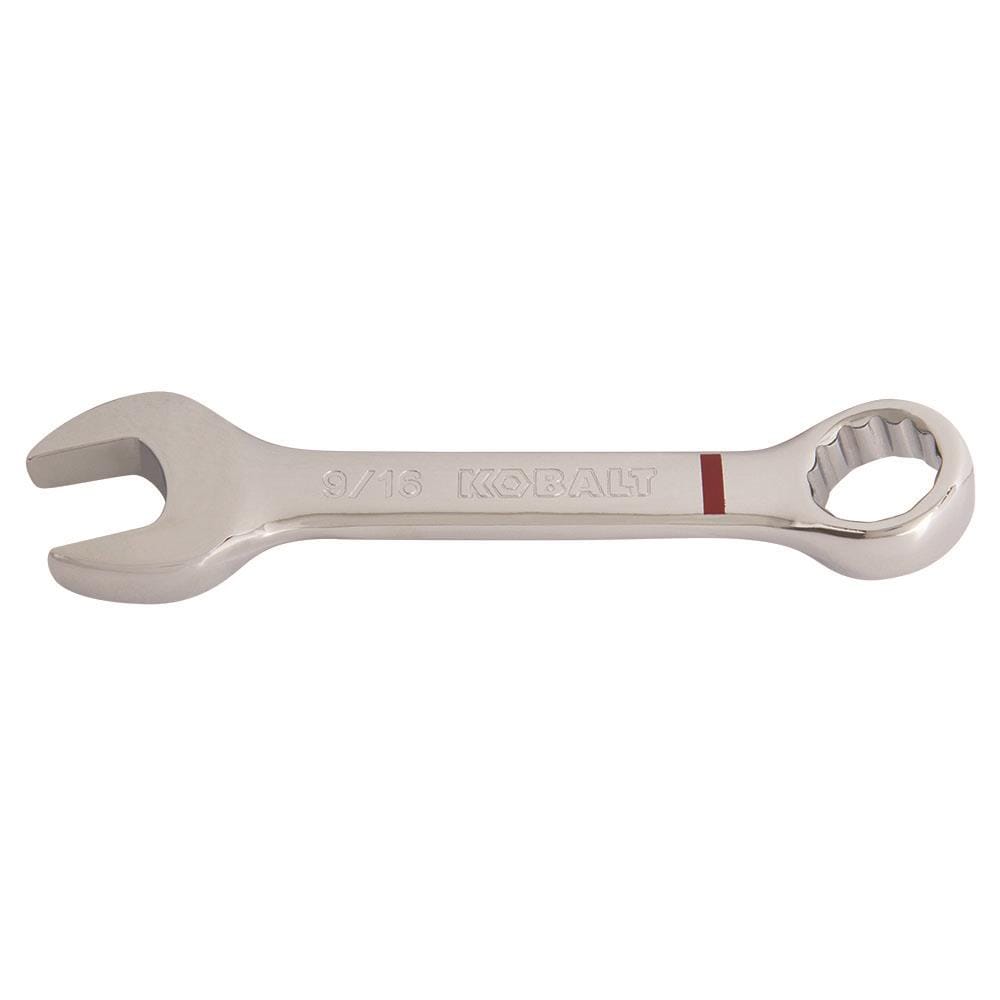 Kobalt 9/16-in 12-Point Standard (SAE) Standard Combination Wrench