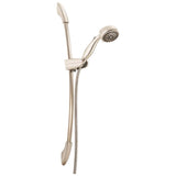 Delta Universal Showering Components Brushed Nickel 7-Spray Handheld Shower with Slide Bar, 2.5 GPM (9.5 LPM)