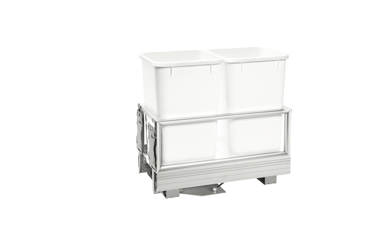 Rev-A-Shelf 35-Quart Plastic Soft-Close Pull-Out Trash Can