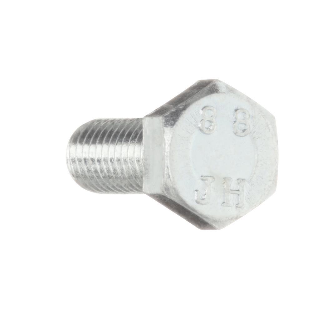 M6-1.0 x 16 mm Class 8.8 Zinc Plated Hex Bolt (2-Pack) - Super Arbor