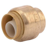 SharkBite 1/2-in Push-to-Connect dia Cap Push Fitting