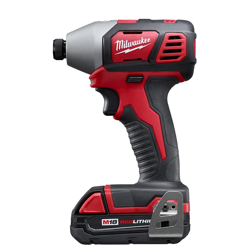 M18 18-Volt Lithium-Ion Cordless Drill Driver/Impact Driver Combo Kit (2-Tool) w/(2) 1.5Ah Batteries, Charger, Tool Bag - Super Arbor