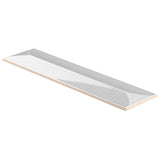 Tilebar Colorplay Inflex Gray 4.5x18 Crackled Glossy Ceramic Tile