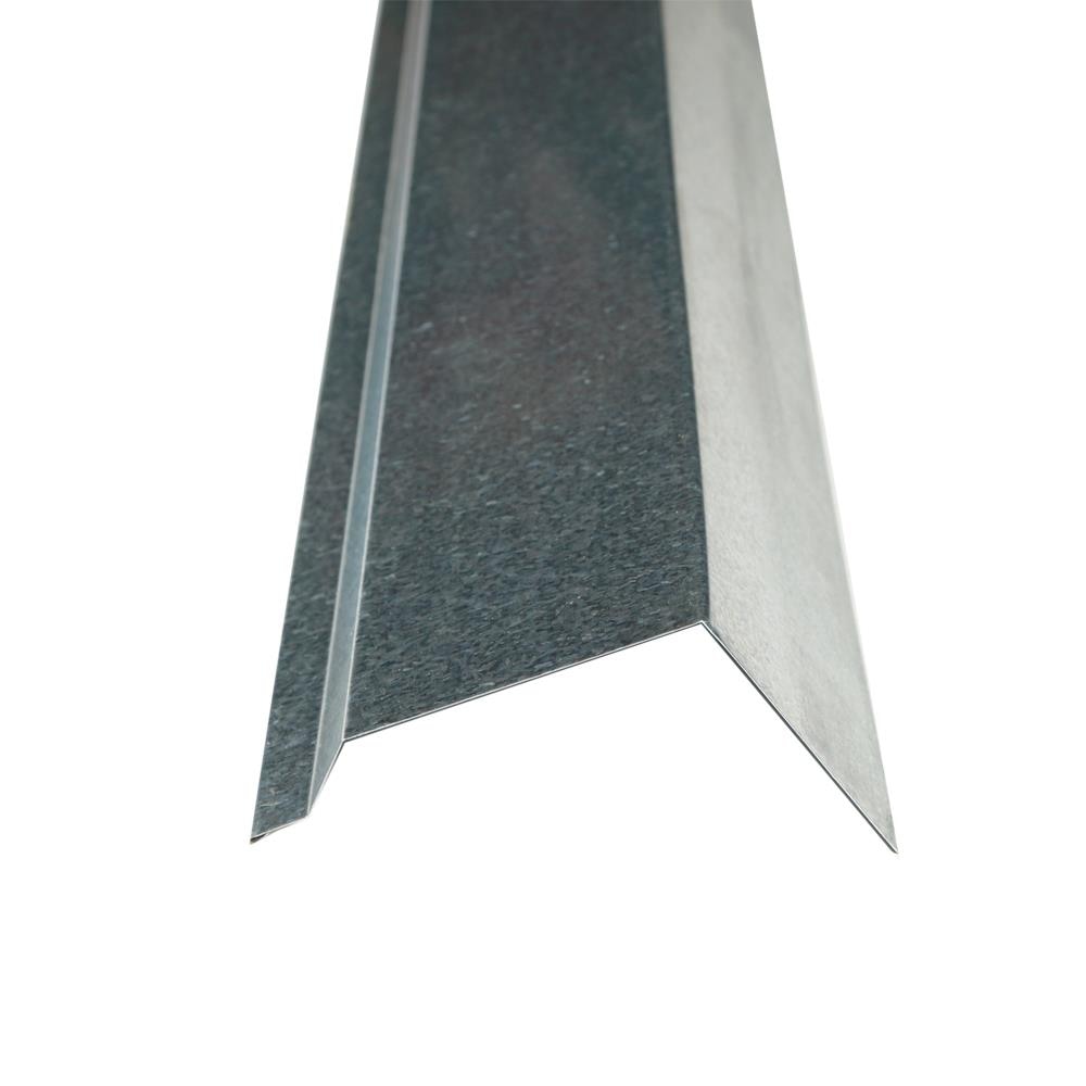 Metal Sales Eave 3.5-in x 10.5-ft Galvalume Galvanized Steel Drip Edge