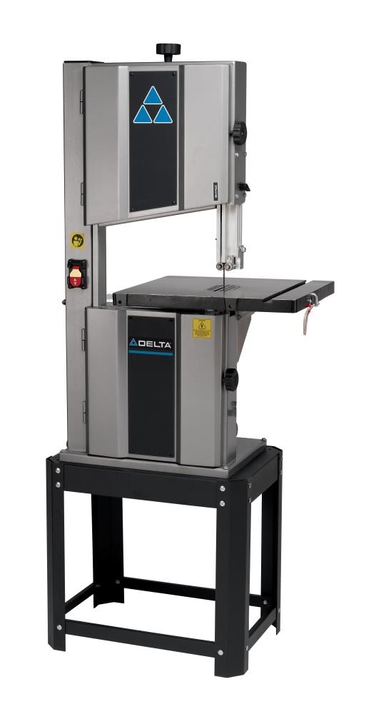 DELTA 13.625-in 9-Amp Stationary Band Saw, 1-HP, 2-Speed, Cast-Iron Table
