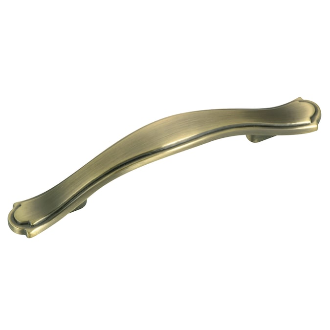 Richelieu Marseille 3-in (76mm) Center to Center Brushed Antique English Arch Handle Drawer Pull