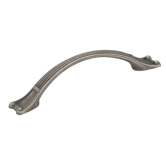 Richelieu Provence 3-3/4-in (96mm) Center to Center Pewter Arch Handle Drawer Pull