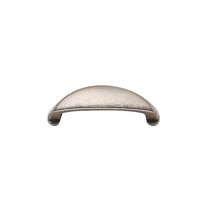Richelieu Monceau 2-1/2-in (64mm) Center to Center Pewter Oval Cup Drawer Pull