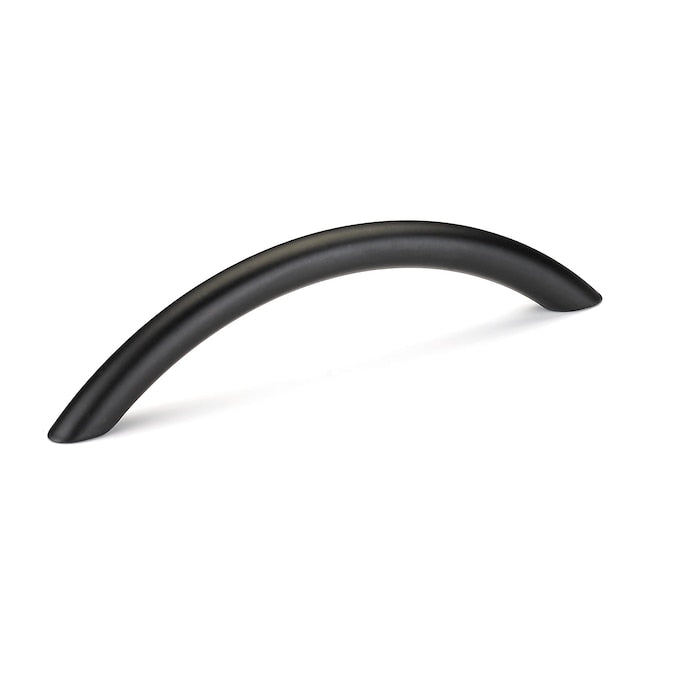 Richelieu Arverne 3-3/4-in (96mm) Center to Center Matte Black Arch Handle Drawer Pull