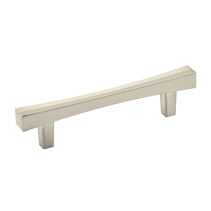 Richelieu Westmount 3-3/4-in (96mm) Center to Center Brushed Nickel Rectangular Handle Drawer Pull