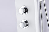ANZZI Aquifer White 2-Spray Shower Panel System (Valve Included)