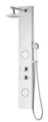ANZZI Aquifer White 2-Spray Shower Panel System (Valve Included)