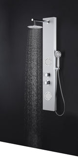 ANZZI Aquifer White 2-Spray Shower Panel System (Valve Included)