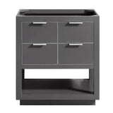 Avanity Allie 30-in Twilight Gray Bathroom Vanity Cabinet