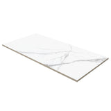 Satori Statuario 12-in x 24-in Polished Porcelain Marble-Look Floor and Wall Tile (1.93-sq ft per Piece)
